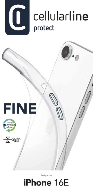 CELLULARLINE - FINE - IPHONE 16E - 2250002243 CELLULARLINE - FINE - IPHONE 16E - 2250002243