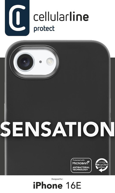 CELLULARLINE - SENSATION - IPHONE 16E - 2250002618 CELLULARLINE - SENSATION - IPHONE 16E - 2250002618