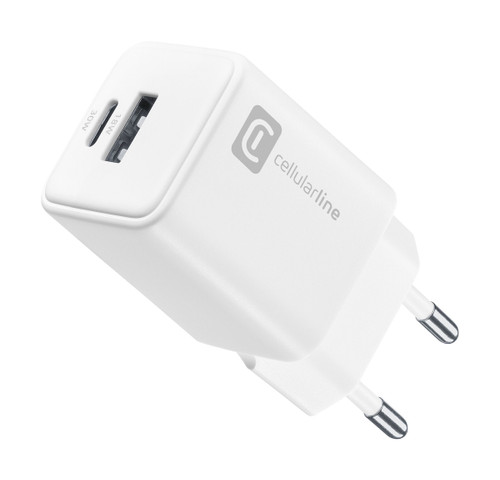 CELLULARLINE - MULTIPOWER DUAL PORT 30W - SMARTPHONE, TABLET E L - 2240020703 CELLULARLINE - MULTIPOWER DUAL PORT 30W - SMARTPHONE, TABLET E L - 2240020703