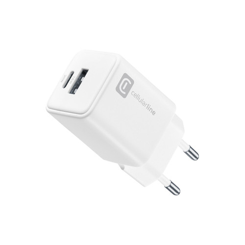 CELLULARLINE - MULTIPOWER DUAL PORT 30W - SMARTPHONE, TABLET E L - 2240020703 CELLULARLINE 0 | Trony.it