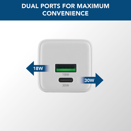 CELLULARLINE - MULTIPOWER DUAL PORT 30W - SMARTPHONE, TABLET E L - 2240020703