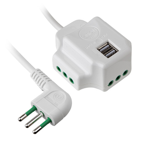 EKON - ECELADAPT3IT2USBW - 2230011839 EKON 0 | Trony.it