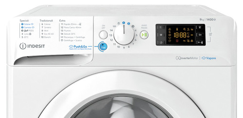 INDESIT - BWE 91497X WV IT lavatrice Caricamento frontale 9 kg 1400 Giri/min Bianco - 2240023447