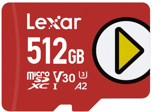 LEXAR - 512GB PLAY MICROSDXC UHS-1 - 2250004423 LEXAR - 512GB PLAY MICROSDXC UHS-1 - 2250004423