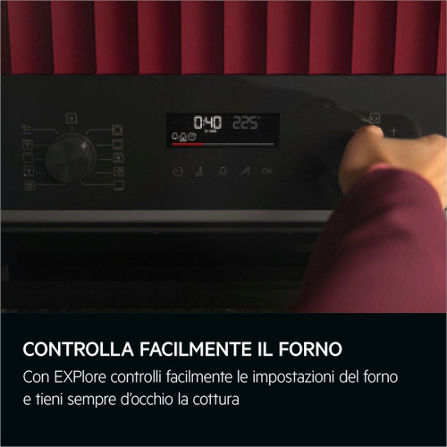 AEG - FORNO INCASSO PIROLITICO CLASSE A++ 60 CM TU5PB43SM MADE IN EUROPE - 2250001912