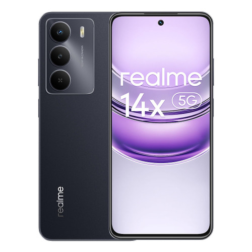 REALME - REALME 14X 5G (256GB 8GB) CARBON BLACK - 2250003752 REALME - REALME 14X 5G (256GB 8GB) CARBON BLACK - 2250003752