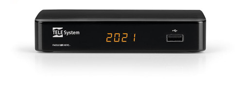 TELESYSTEM - TS FACILE ZAPPER T2 HEVC DISPLAY TLC TASTI GRANDI - 2240009098 TELESYSTEM - TS FACILE ZAPPER T2 HEVC DISPLAY TLC TASTI GRANDI - 2240009098