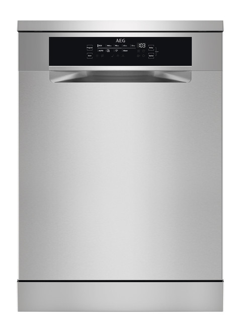 AEG - LAVASTOVIGLIE LIBERA INSTALLAZIONE 60 CM - INOX 14 COPERTI CLASSE A 44 dBA FFB76707PM MADE IN ITALY - 2250002007
