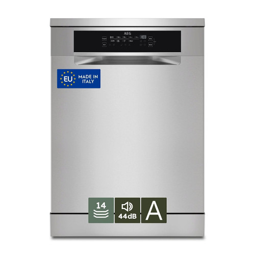 Electrolux - LAVASTOVIGLIE LIBERA INSTALLAZIONE 60 CM - INOX 14 COPERTI CLASSE A 44 dBA FFB76707PM MADE IN ITALY - 2250002007