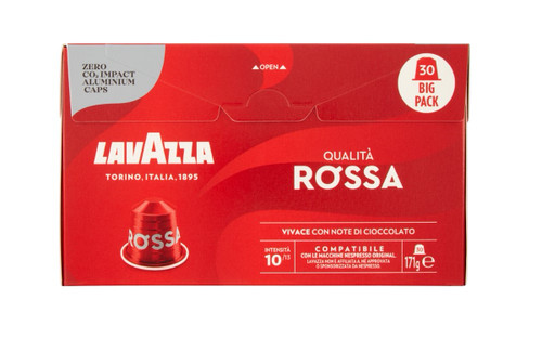 LAVAZZA - QUALITA'' ROSSA CONF 30PZ NESPRESSO - 2220005498 LAVAZZA 0 | Trony.it