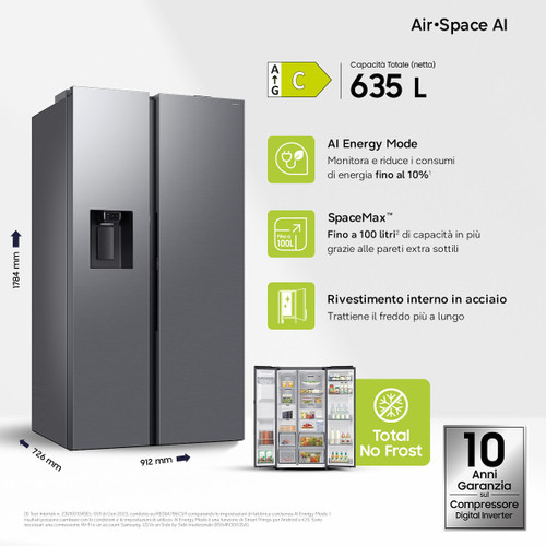 SAMSUNG - RS80F67KCTEF - 2250003972