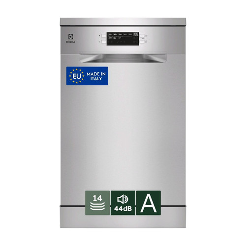 ELECTROLUX - LAVASTOVIGLIE LIBERA INSTALLAZIONE 60 CM - INOX 14 COPERTI CLASSE A 44 dBA ESS68600SX MADE IN ITALY - 2250004721