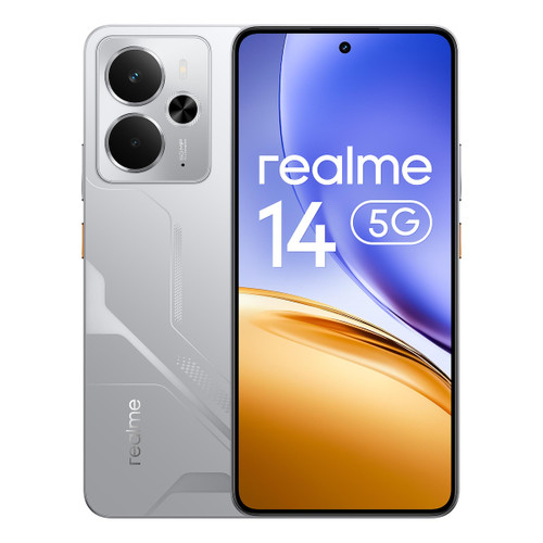 REALME - REALME 14 5G (256GB 12GB) MECHA SILVER - 2250004020