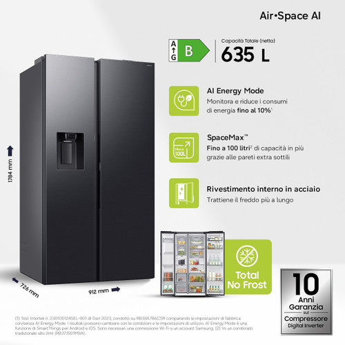 SAMSUNG - RS80F66KBFEF - 2250003971