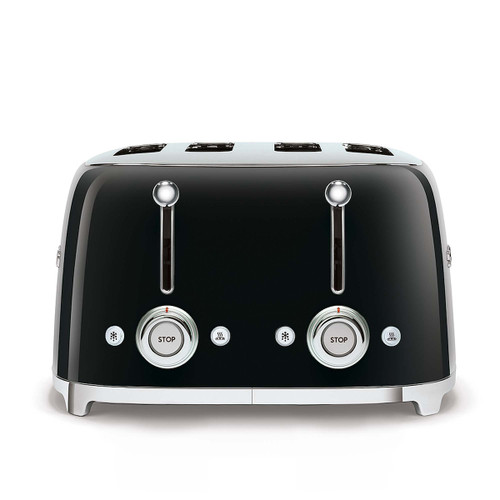SMEG - Smeg Tostapane 50's Style – Nero LUCIDO 4x4 – TSF03BLEU - 2200005154