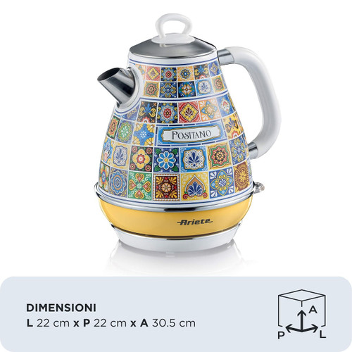 ARIETE - 2869 POSITANO BOLLITORE ELETTRICO 1,7L - 2240021609
