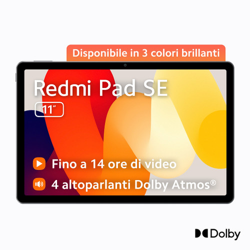 XIAOMI - REDMI PAD SE GRAPHITE GRAY 4 +128 - 2250001278 XIAOMI - REDMI PAD SE GRAPHITE GRAY 4 +128 - 2250001278