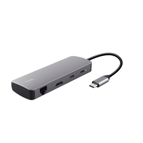 TRUST - DALYX 8-IN-1 MULTIPORT ADAPTER - 2250004017 TRUST - DALYX 8-IN-1 MULTIPORT ADAPTER - 2250004017