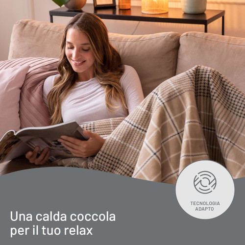 IMETEC - CALDOPLAID ADAPTO ELEGANCE 180X140 CM - 2220012937 IMETEC - CALDOPLAID ADAPTO ELEGANCE 180X140 CM - 2220012937