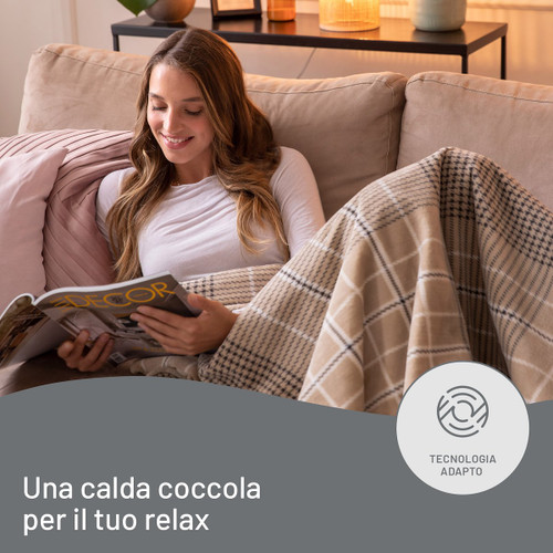 IMETEC - CALDOPLAID ADAPTO ELEGANCE 180X140 CM - 2220012937