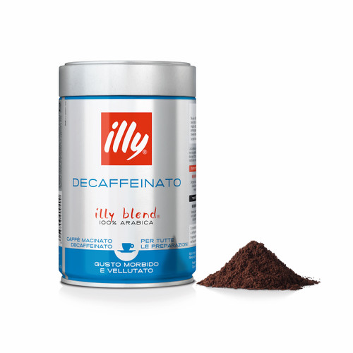 ILLY - BARATTOLO 250G CAFFÈ MACINATO DECAFFEINATO - 2220006425