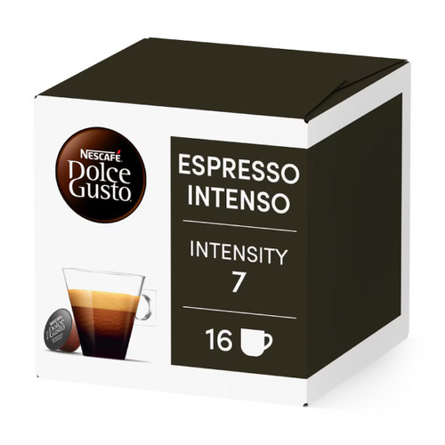 Nescafe' Dolce Gusto - CAFF ESPRESSO INTENSO 16 CAPSULE - 2240009032 Nescafe' Dolce Gusto 0 | trony.live