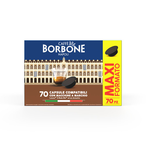 CAFFE' BORBONE - COMPATIBILI A MODO MIO - MISCELA DECISA - 70 CAPS - 2240018947