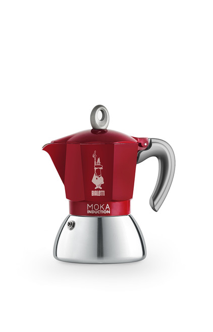 BIALETTI - MOKA INDUCTION RED 4 TZ - 2240021886