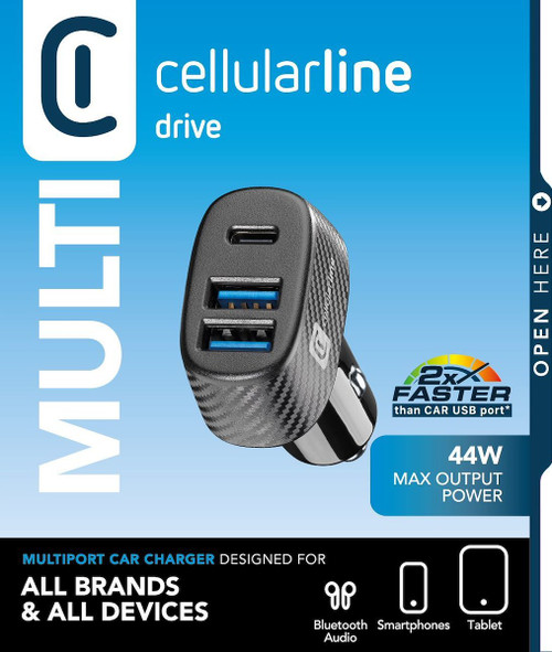 CELLULARLINE - CAR MULTIPOWER TRIO - 2230003226