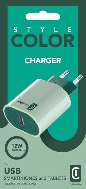 CELLULARLINE - USB CHARGER  STYLECOLOR - UNIVERSAL - 2230002663 CELLULARLINE - USB CHARGER  STYLECOLOR - UNIVERSAL - 2230002663