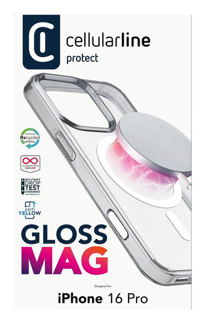 CELLULARLINE - GLOSS MAG - IPHONE 16 PRO - 2240019644