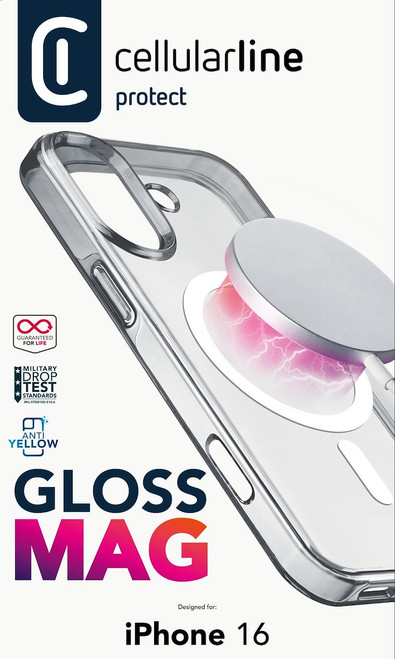 CELLULARLINE - GLOSS MAG - IPHONE 16 - 2240019616