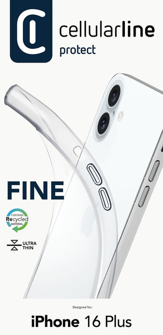 CELLULARLINE - FINE - IPHONE 16 PLUS - 2240020007