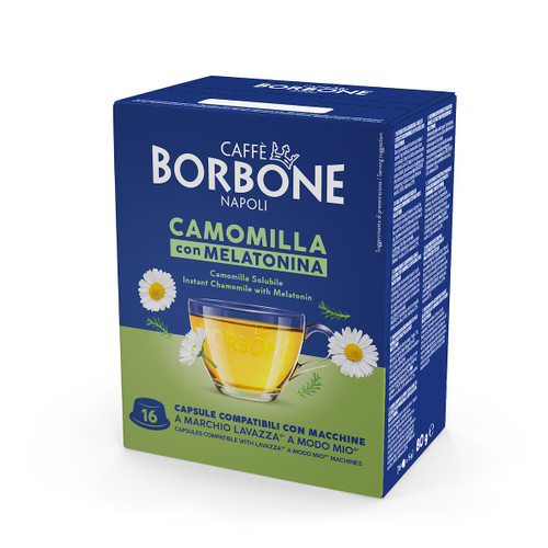CAFFE' BORBONE - COMPATIBILI A MODO MIO - CAMOMILLA MELATON 16 CAPS - 2230005522