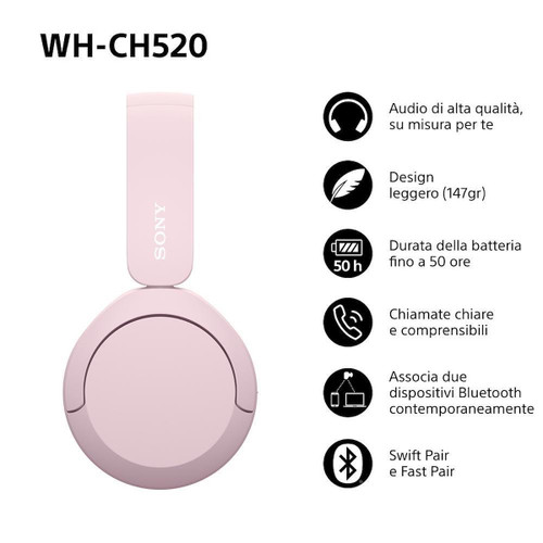 SONY - WHCH520P.CE7 - 2250003837