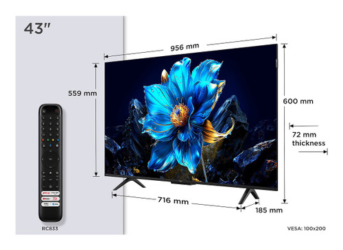 TCL - 43P79K - 2250003789