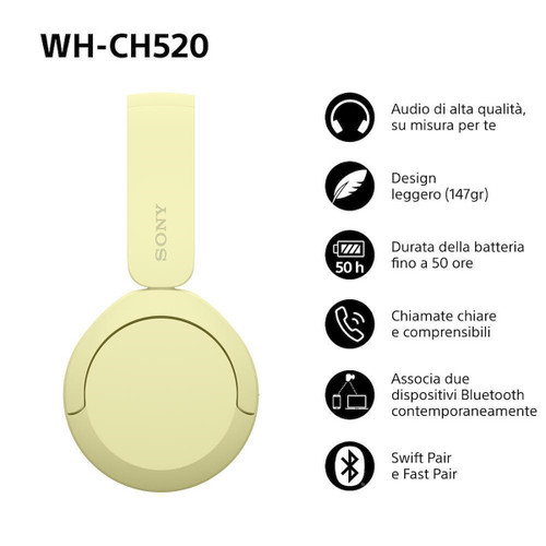 SONY - WHCH520Y.CE7 - 2250004471