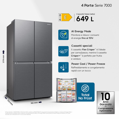 Samsung Electronics Italia Spa - RF59C70TES9/ES - 2230016296