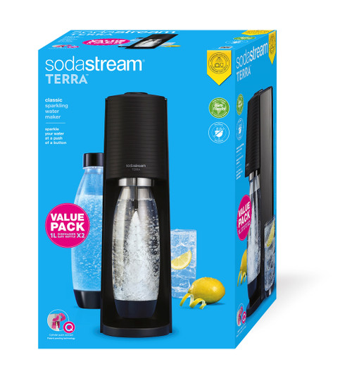 SODASTREAM - TERRA BLACK VALUE PACK 2 - 2220000433 SODASTREAM - TERRA BLACK VALUE PACK 2 - 2220000433