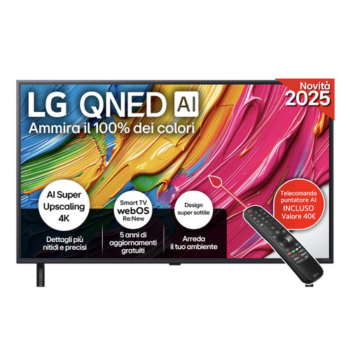 LG ELECTRONICS - QNED AI QNED80 43QNED80A6A - 2250003708