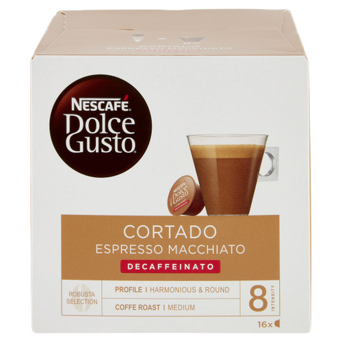 NESTLE - CORTADO ESPRESSO MACCHIATO DECAFFEINATO 16 CAPSULE - 2150003755 NESTLE 0 | Trony.it