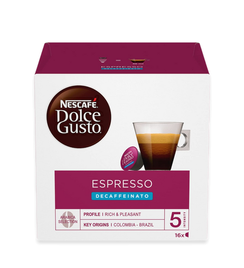 NESTLE - DOLCE GUSTO DECAFFEINATO 16CAP - 2220012832 NESTLE - DOLCE GUSTO DECAFFEINATO 16CAP - 2220012832