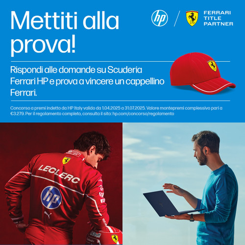HP - HP Laptop 15-fd0077nl, Windows 11 Home, 15.6", Intel® Core™ i7, 16GB RAM, 512GB SSD, FHD, Argento naturale - 2250007641