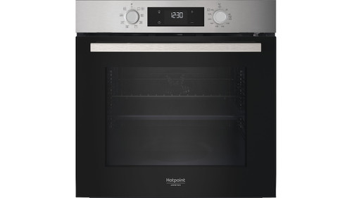 HOTPOINT ARISTON - HAO 275P X Forno Multifunzione inox con display e manopole esterne, A++, Pirolisi+Idrolisi - 2250006967