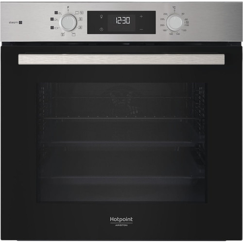 HOTPOINT ARISTON - HAO 255HS X Forno Multifunzione inox con display e manopole esterne, ActiveSteam, Idrolisi - 2250006958
