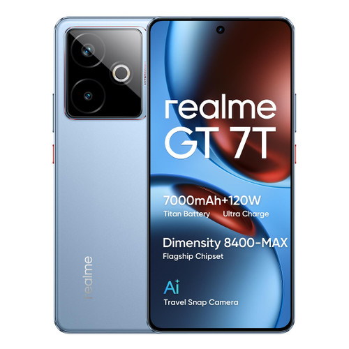 REALME - REALME GT7 T 5G ICE SENSE BLUE (512 GB 12GB) - 2250005989