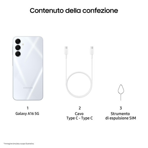 WIND - Galaxy A16 5G 4+128GB Light Gray - 2250002845
