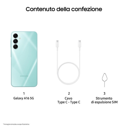 WIND - Galaxy A16 5G 4+128GB Light Green - 2250002844