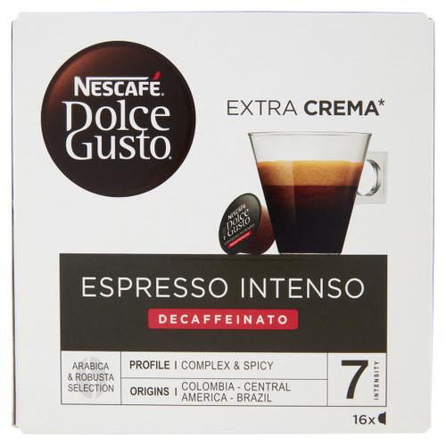 Nescafé Dolce Gusto - CAFF ESPRESSO INTENSO DECAFFEINATO 16 CAPSULE - 2230016559