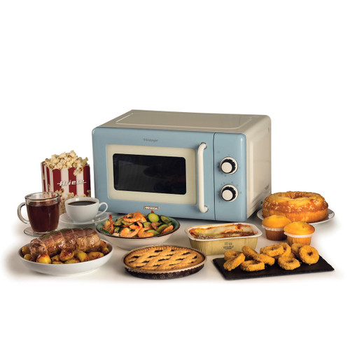 ARIETE - 3960 FORNO A MICROONDE VINTAGE, 800W, CAPACITÀ 20 - 2250006410